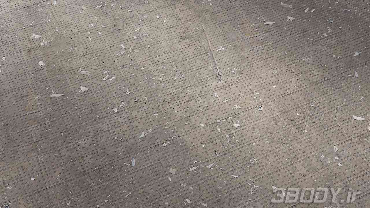 متریال بتن کف concrete floor عکس 1